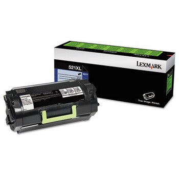 Lexmark 52D1X0L Black, Extra High-Yield Toner Cartridge