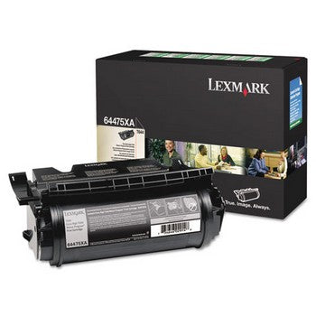 Lexmark 64475XA Black, Standard Yield Toner Cartridge