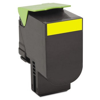 Lexmark 80C1XY0 Yellow, Standard Yield Toner Cartridge