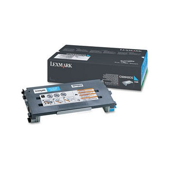 Lexmark C500H2CG Cyan, High Yield Toner Cartridge