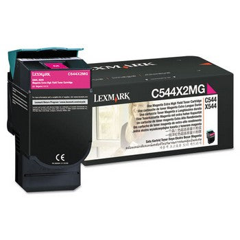 Lexmark C544X2MG Magenta, Extra High Yield Toner Cartridge
