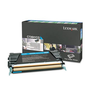 Lexmark C736H1CG Cyan Toner Cartridge