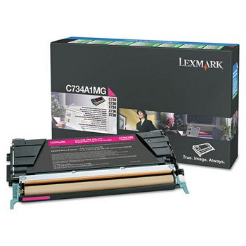 Lexmark C748H1MG Magenta, High Yield Toner Cartridge