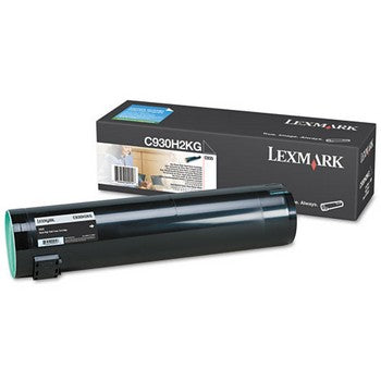 Lexmark C930H2KG Black, High Yield Toner Cartridge