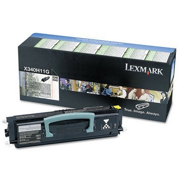 Lexmark X340H11G Black, Extra High Yield Toner Cartridge