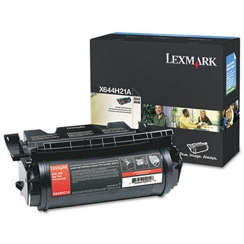 Lexmark X644H21A Black, High Yield Toner Cartridge