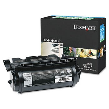 Lexmark X644H41G Black, High Capacity Toner Cartridge
