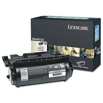 Lexmark X644X11A Black, High Yield Toner Cartridge