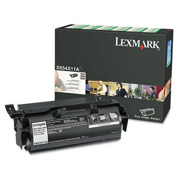Lexmark X654X11A Black, Extra High Yield Toner Cartridge