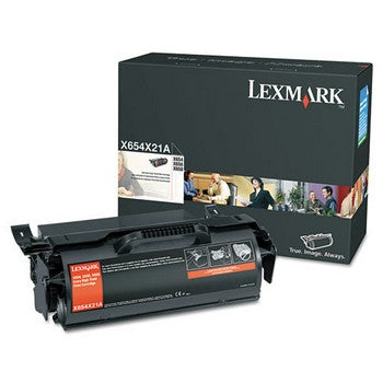 Lexmark X654X21A Black, Extra High Yield Toner Cartridge