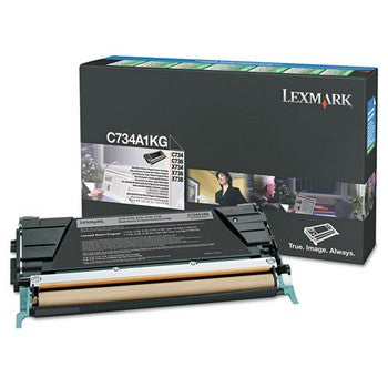 Lexmark X746H1KG Black, High Yield Toner Cartridge
