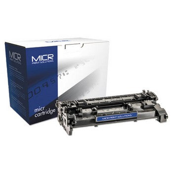 MICR Print Solutions (HP 26A) Black Remanufactured, Standard Yield Toner Cartridge, MICR Print Solutions MCR26AM