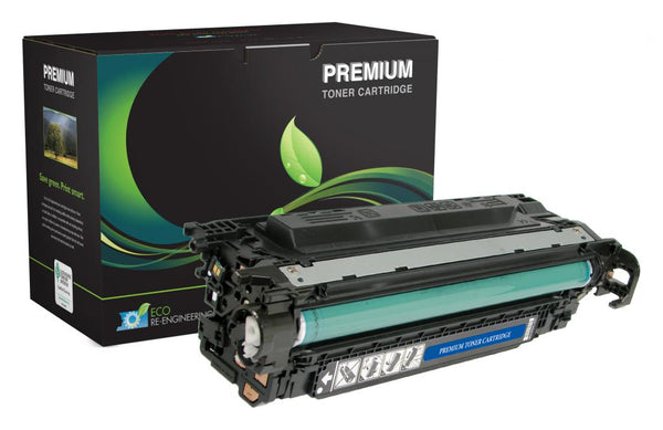 Remanufactured Extended Yield Black Toner Cartridge for HP CE250X (HP 504X)