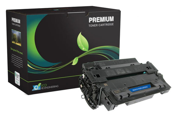 Remanufactured Extended Yield Toner Cartridge for HP CE255X (HP 55X)