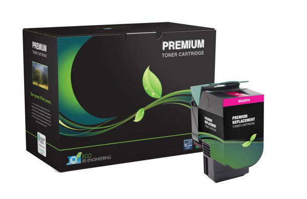 MSE Remanufactured Extra High Yield Magenta Toner Cartridge for Lexmark CS510