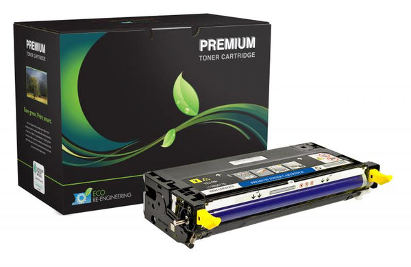 MSE Remanufactured High Yield Yellow Toner Cartridge for Dell 3130