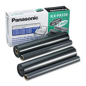 Panasonic KX-FA136 Black Film Roll, Panasonic KXFA136