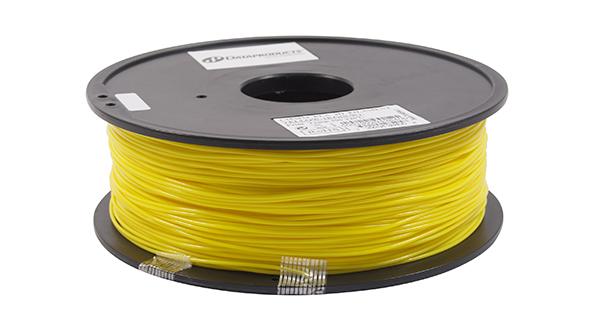 3D Filaments Non-OEM New PLA Filament, Yellow - 1kg/roll