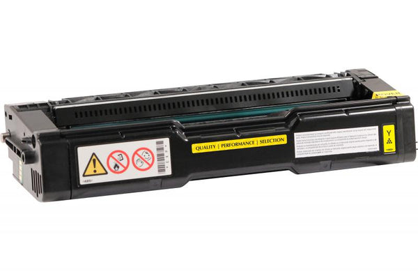 CIG Remanufactured High Yield Yellow Toner Cartridge for Ricoh 406478
