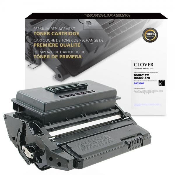 Clover Imaging Remanufactured High Yield Toner Cartridge for Xerox 106R01371/106R01370
