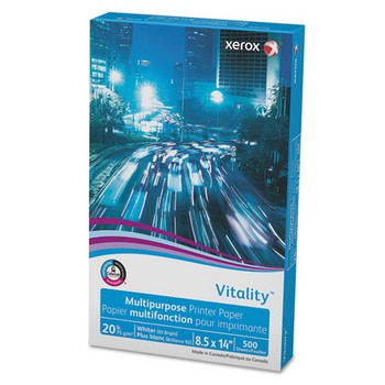 Vitality Multipurpose Printer Paper, 8 1/2 x 14, White, 500 Sheets/RM