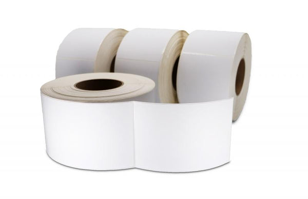 Clover Imaging Non-OEM New Direct Thermal Label Roll 3.0" ID x 8.0" Max OD for Industrial Barcode Printers